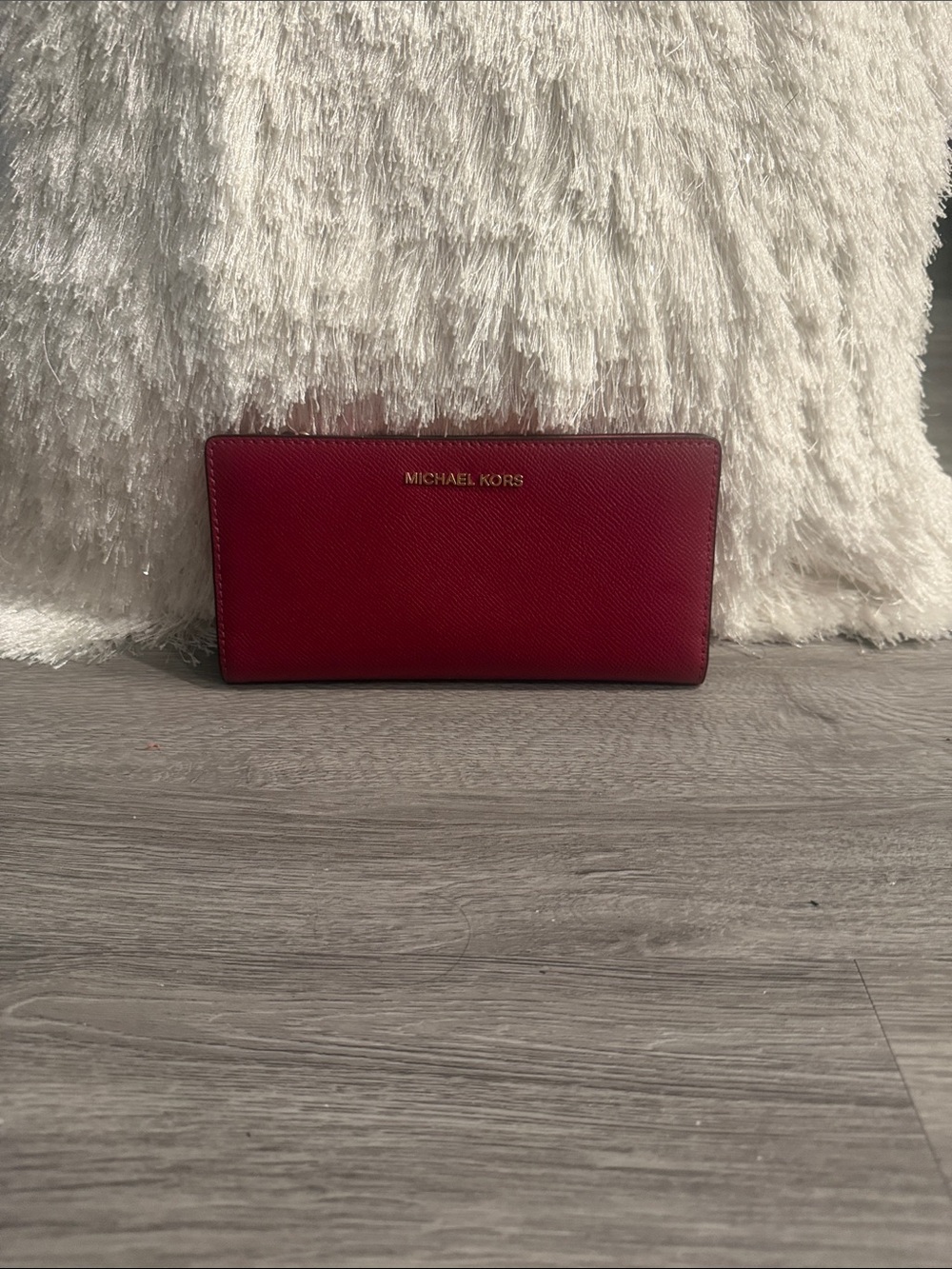 Michael Kors Zip-Around Leather Wallet